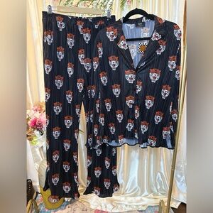 Dressed in LALA Black Tiger Print Set